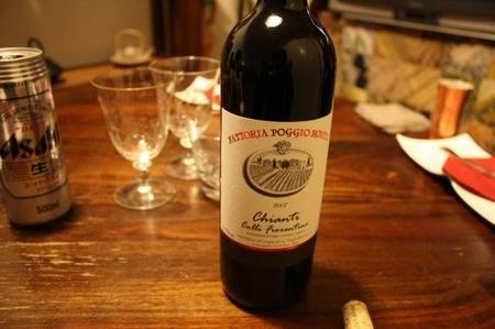 クリスマス・ディナー　赤ワイン