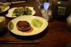 さつまいもバーグ　麦焼酎