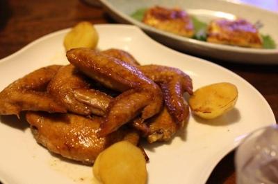 手羽先の五香粉ダレ焼き