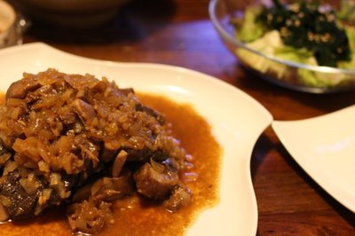 本マグロの味噌焼き