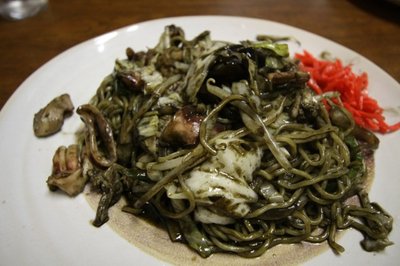 東村山の黒やきそば