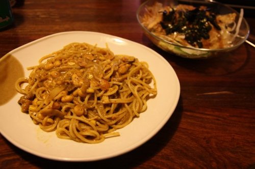 残りのカレースパ