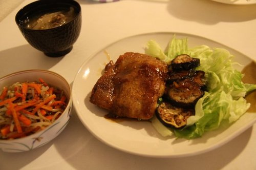 チキンマーマレード照り焼き